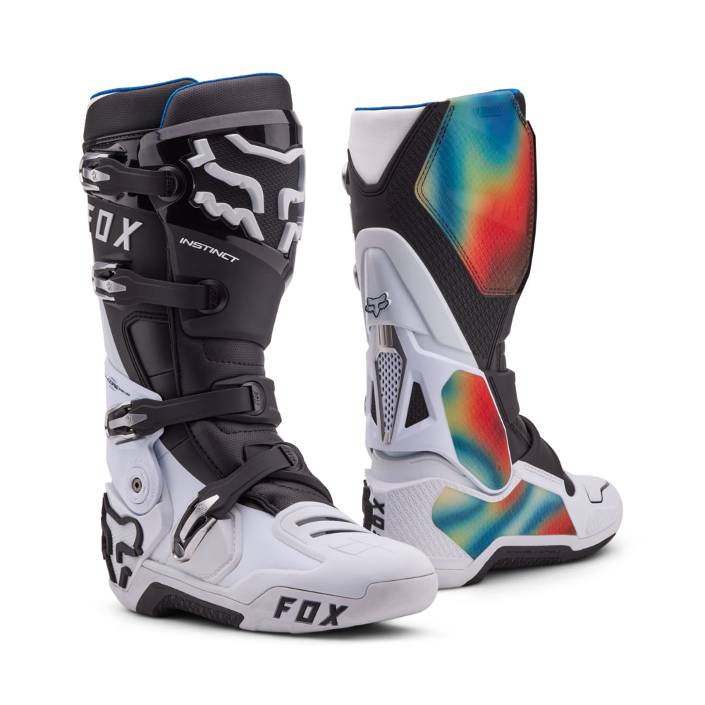 FOX INSTINCT BOOTS SCANS LE WHITE Moto1