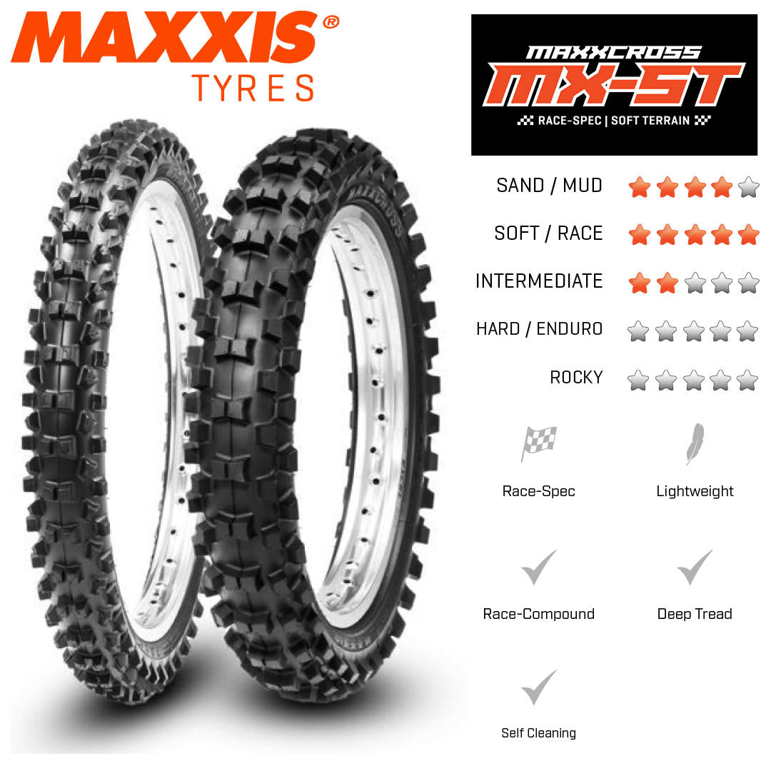 MAXXIS Maxxcross MX Tyres - MX-ST M7332 – Moto1