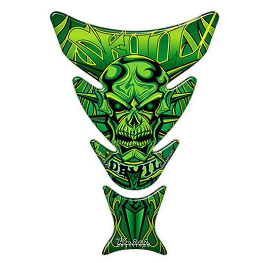 KEITI TANK PAD SKULL DEVIL KT8020G [GREEN]