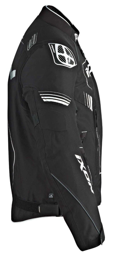 IXON ZEPHYR HP JKT BLK/WHT XL