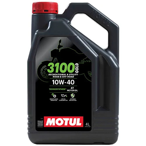 Motul 3100 4T GOLD 10W40 Semi Synthetic Oil 4L