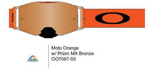 Oakley Front Line - Moto Orange MX Goggles with Prizm Bronze Lens