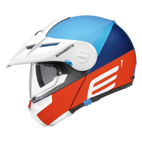 SCHUBERTH E1 Adventure Helmet - Cut Blue