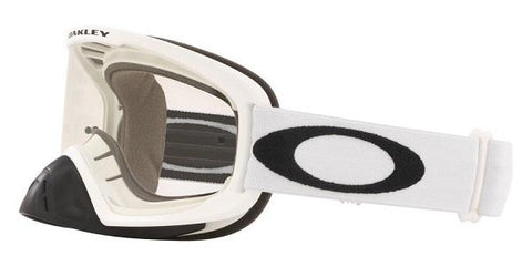 Oakley O Frame 2.0 Pro - Matte White MX Goggles with Clear Lens