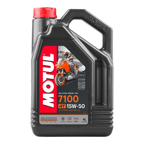 Motul 7100 4T 15W50 Fully Synthetic Oil 4L