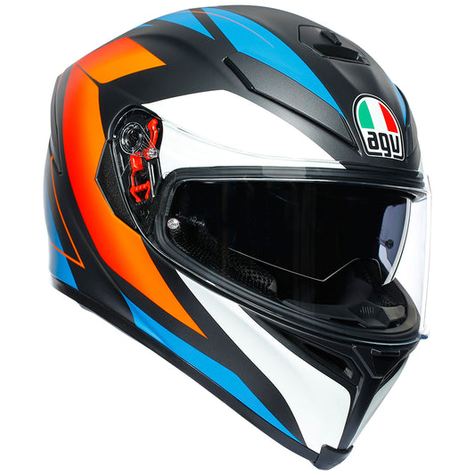 AGV K5 S [CORE BLACK/BLUE/ORANGE]