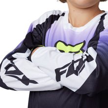 FOX 180 YOUTH MORPHIC JERSEY [BLACK/WHITE]