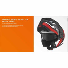 SCHUBERTH E1 Adventure Helmet - Cut Blue