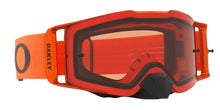 Oakley Front Line - Moto Orange MX Goggles with Prizm Bronze Lens