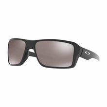 Oakley Double Edge Sunglasses - Polished Black with Prizm Black Polarized Lens