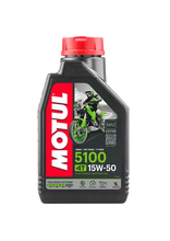 Motul 5100 4T 15W50 Semi Synthetic Oil 1L