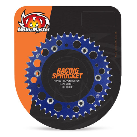 SPROCKET REAR ALLOY MOTO MASTER MADE IN HOLLAND HUSQVARNA TC50 17-20 TC50 MINI 18-20 38T BLUE