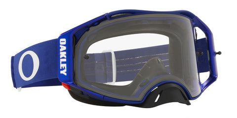 Oakley Airbrake - Moto Blue MX goggles with Clear Lens