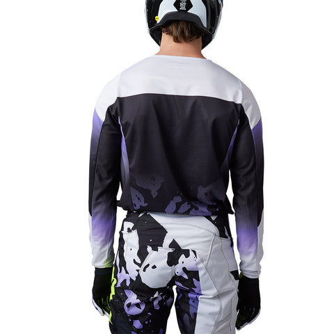 FOX 180 MORPHIC JERSEY [BLACK/WHITE]