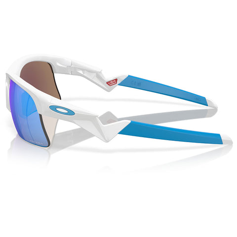 0OJ9013-0262 Oakley Capacitor Sunglasses, Polished White Frame with PRIZM Sapphire Lens