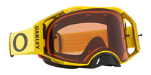 Oakley Airbrake - Moto Yellow MX goggles with Prizm Bronze Lens