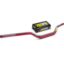 Contour Handlebars - Red, comes with Bar Pad