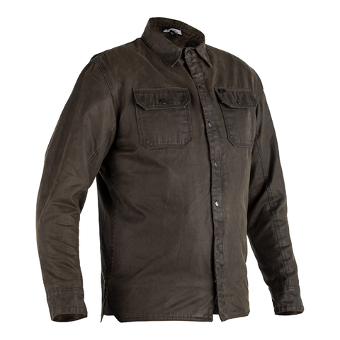 RST X KEVLAR DISTRICT WAX TEXTILE SHIRT [OLIVE]