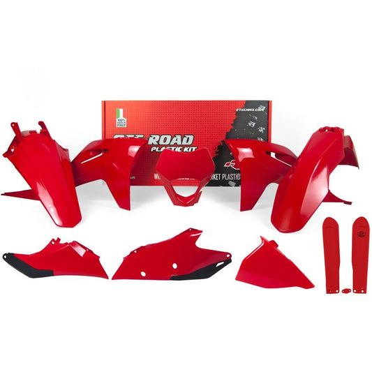 Plastics Kit Rtech 6 Piece Red Gas Gas Ex Exf Mc Mcf 2024