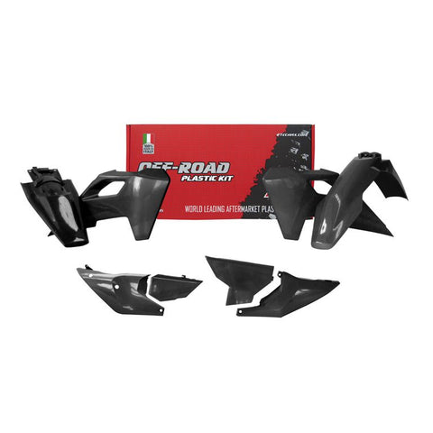 Plastics Kit Rtech 6 Piece Black Husqvarna Fe Te