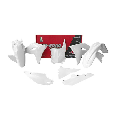 Plastics Kit Rtech 5 Piece White Kawasaki Kx450 F Kx450 X 2024