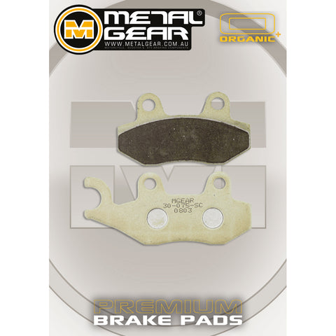 Brake Pads Front Metal Gear