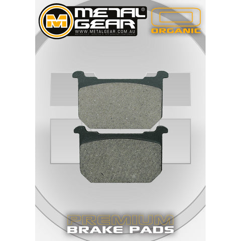 Brake Pads Metal Gear Organic