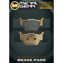 Brake Pads Rear Metal Gear