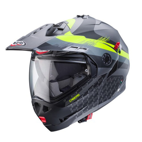 Caberg Tourmax X Sarabe (Gunn Metal/Black/Yellow Fluro) Helmet