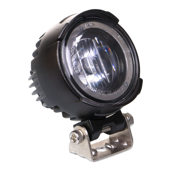 Whites LED Light 60mm Lens 1pc Osram LED Single Mount Moto1