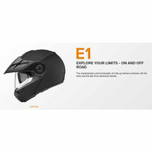 SCHUBERTH E1 Adventure Helmet - Cut Blue