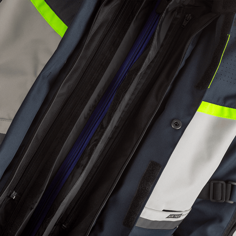 RST MAVERICK TEXTILE JACKET [BLUE/FLO YELLOW]