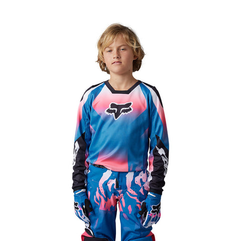 FOX 180 YOUTH MORPHIC JERSEY [BLUEBERRY]