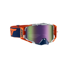 LEATT GOGGLE VELOCITY 6.5 IRIZ ORG/INK - PURPLE LENS