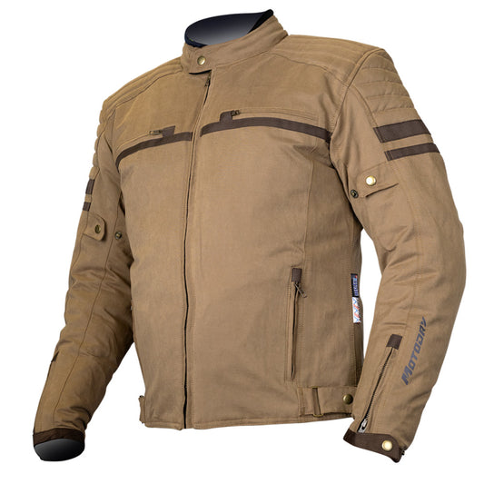 MOTODRY Clubman Jacket Vintage Brown