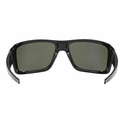 Oakley Double Edge Sunglasses - Polished Black with Prizm Black Polarized Lens