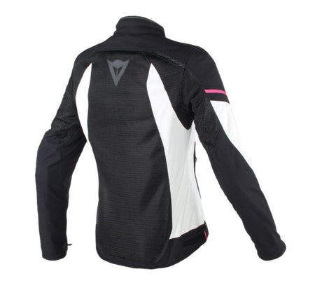 Dainese 2021 Women's  Air Frame D1 Textile Jacket - Black/Gray/Pink