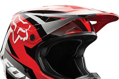 FOX 2014 FOX V1 VISOR RED