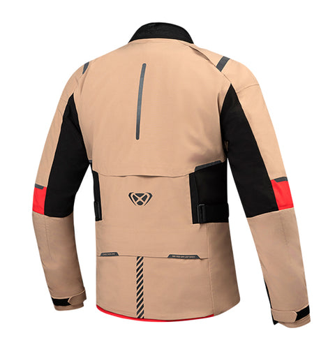 Ixon M-SKEID Jacket Snd/Blk/Red - Touring Laminated