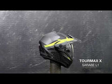 Caberg Tourmax X Sarabe (Gunn Metal/Black/Yellow Fluro) Helmet