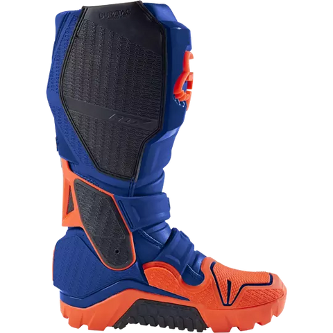 FOX INSTINCT OFFROAD MOTOCROSS BOOTS, US9, EU42.5, BLUE/ORANGE