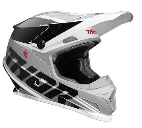 THOR MX SECTOR FADER HELMET BLK WHT S22