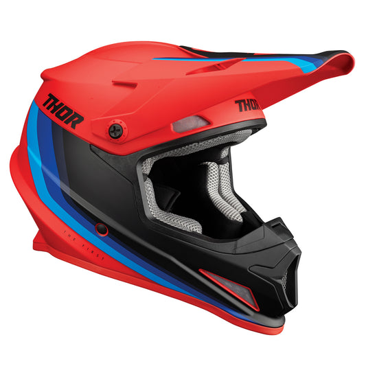 THOR MX SECTOR RUNNER MIPS HELMET RED BLUE