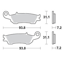 BRAKE PADS FRONT MOTO MASTER PRO SINTERED YAMAHA YZ125 YZ250 08-21 YZ450F 08-19 YZ250F 07-20