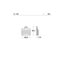 Brake Pads Rear Moto Master Nitro For Husqvarna Ktm Freeride