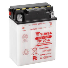 YUASA YB12CAPK - comes with acid pack