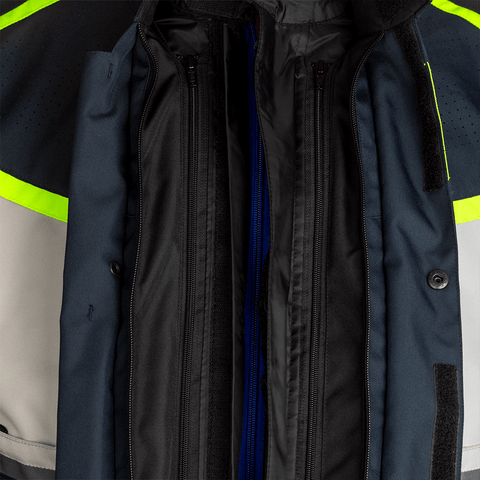 RST MAVERICK TEXTILE JACKET [BLUE/FLO YELLOW]