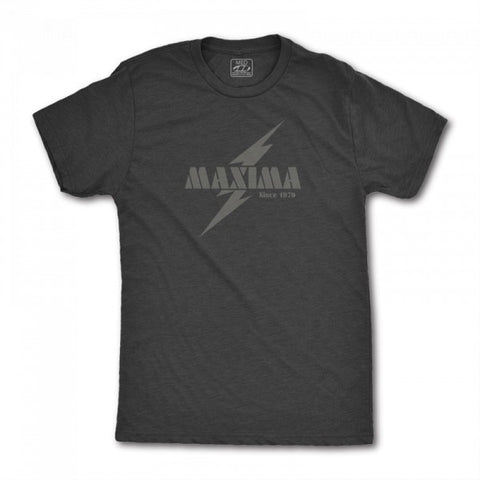 T Shirt Maxima Oils Bike Bolt Vintage Black Xxl