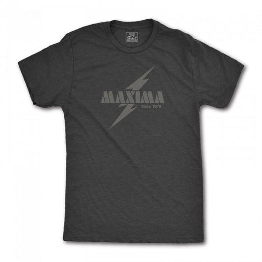 T Shirt Maxima Oils Bike Bolt Vintage Black Xxl