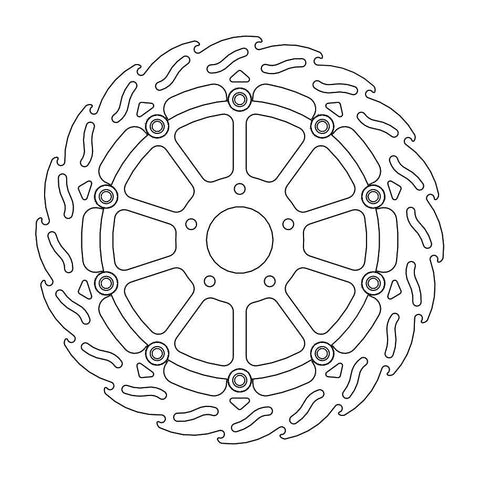 *BRAKE DISC FRONT MOTO MASTER FLAME HUQVARNA KTM